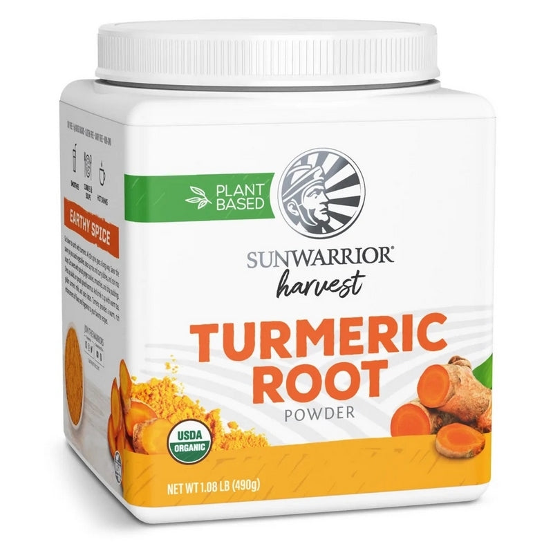 Sunwarrior Organic Turmeric Powder 490 Grams