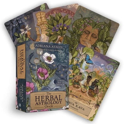 Anima Mundi Herbal Astrology Oracle Card Deck and guidebook
