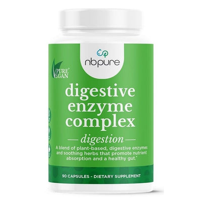 NB Pure Digestive Enzyme Complex for Digestion 90 Vegan Capsules