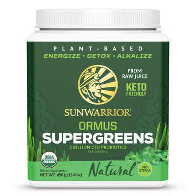 Sunwarrior Ormus Supergreens Natural Flavour 750g 