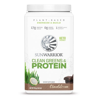 Sunwarrior Clean Greens & Protein Chocolate 750g