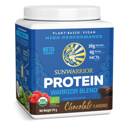 Sunwarrior Protein Warrior Blend Chocolate Flavour 375g