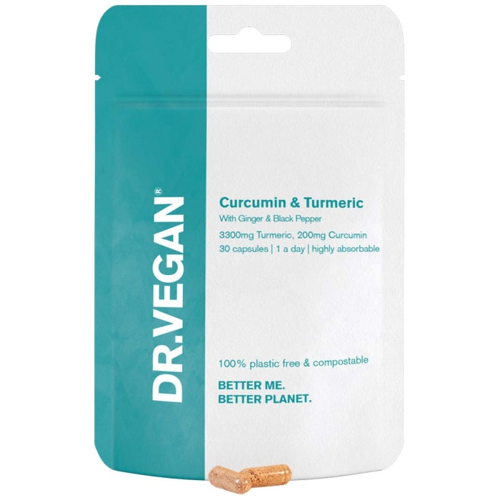 Dr.Vegan Curcumin & Turmeric 30 V-Caps