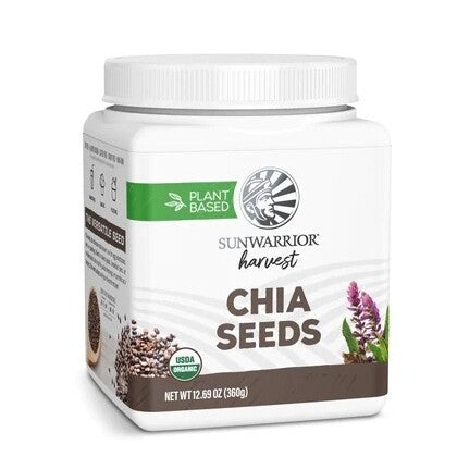 Sunwarrior Organic Chia Seeds 360 Grams