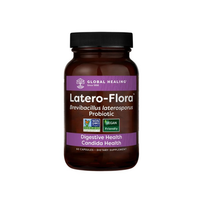 Latero Flora by Global Healing for Digestive and Candida Health