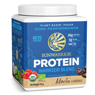 Sunwarrior Protein Warrior Mocha Blend 375g