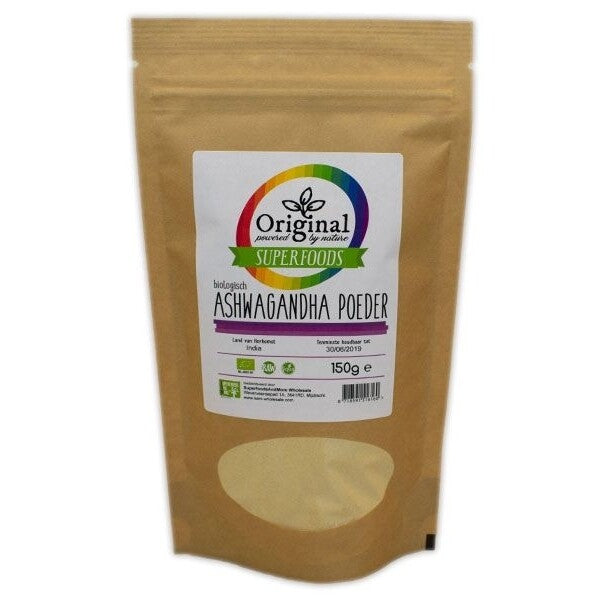 Original Superfoods Organic Ashwagandha Powder 150 Grams