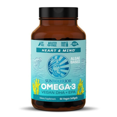 Sunwarrior Omega-3 Vegan DHA+EPA 60 Softgels